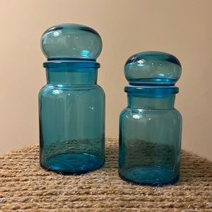 Belgian Bubble Top Apothecary Jars